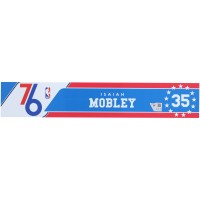 Isaiah Mobley Philadelphia 76ers Fanatics Authentic Player-Issued Royal Nameplate from the 2024-25 NBA Season