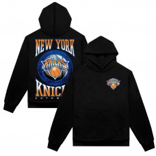 New York Knicks Authmade Black Vintage Metal Premium Heavyweight Pullover Hoodie