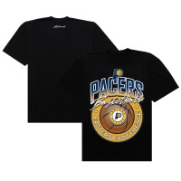Indiana Pacers Authmade Black Basketball Mesh Premium T-Shirt