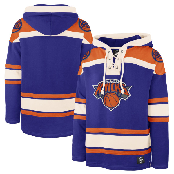 Толстовка New York Knicks 47 Royal Superior Lacer