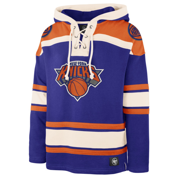 Толстовка New York Knicks 47 Royal Superior Lacer