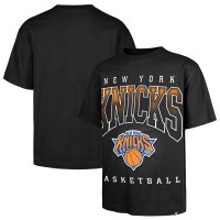 New York Knicks 47 Black Afterhours Foundation Premium Heavyweight T-Shirt