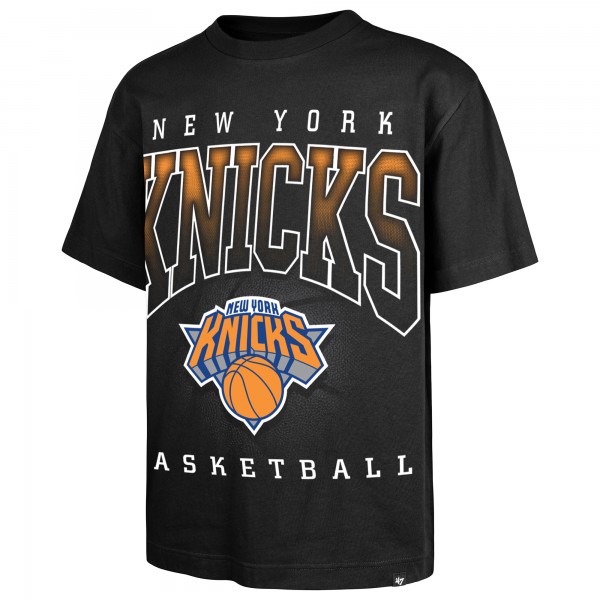 New York Knicks 47 Black Afterhours Foundation Premium Heavyweight T-Shirt