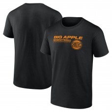 New York Knicks Black Steadfast Effort T-Shirt