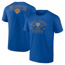 New York Knicks Blue Indomitable Drive T-Shirt