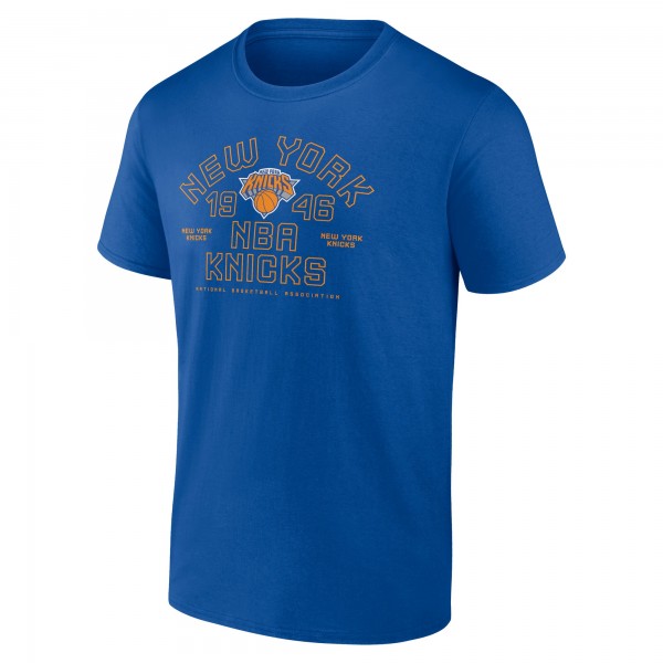 New York Knicks Blue Indomitable Drive T-Shirt