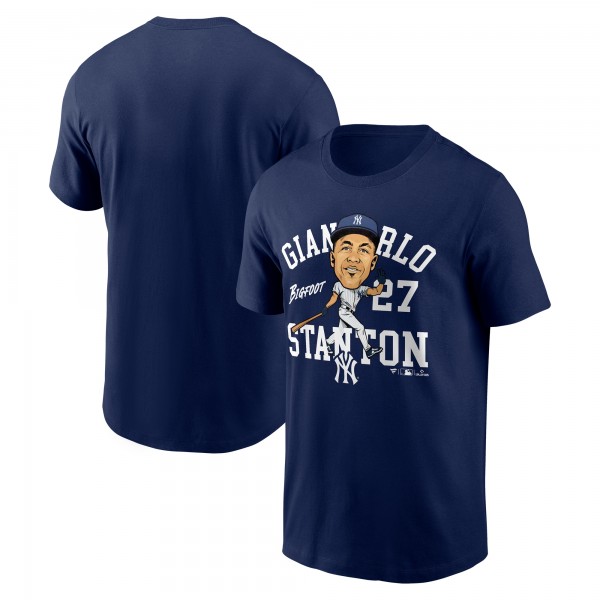 New York Yankees Giancarlo Stanton Fanatics Navy Hometown Caricature T-Shirt