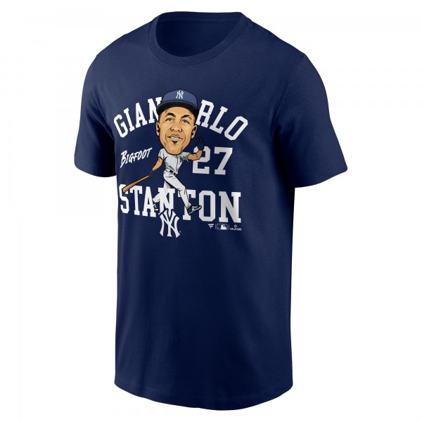 New York Yankees Giancarlo Stanton Fanatics Navy Hometown Caricature T-Shirt