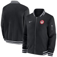 Бомбер на молнии Team USA Nike - Black