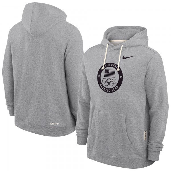 Толстовка Team USA Nike Standard Issue Dri-FIT - Heather Gray