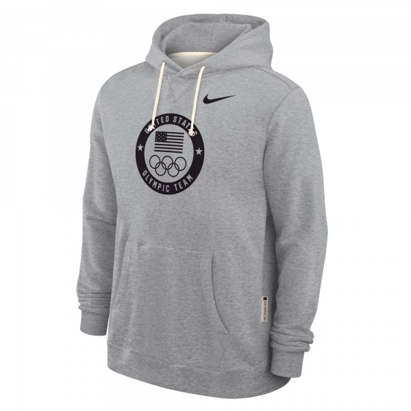 Толстовка Team USA Nike Standard Issue Dri-FIT - Heather Gray