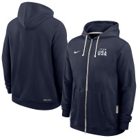 Толстовка на молнии Team USA Nike Standard Issue Dri-FIT - Navy