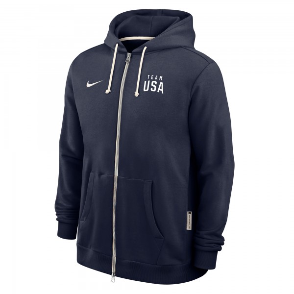 Толстовка на молнии Team USA Nike Standard Issue Dri-FIT - Navy
