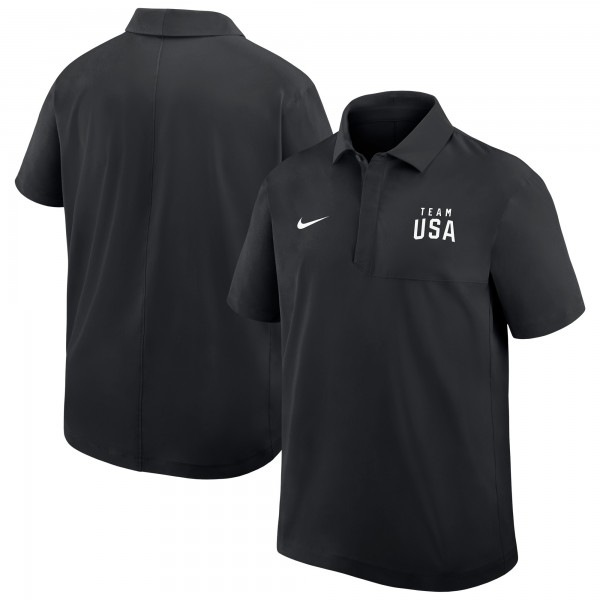 Поло Team USA Nike Woven - Black