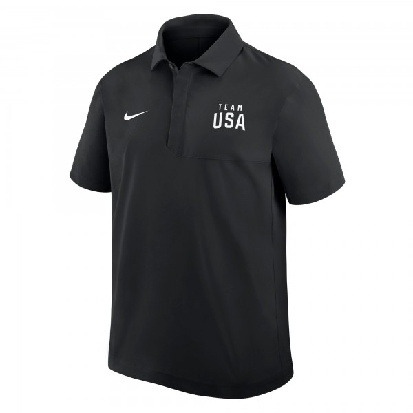 Поло Team USA Nike Woven - Black