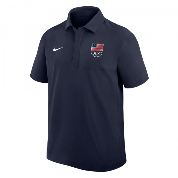 Поло Team USA Nike Woven - Navy