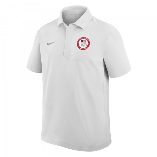 Поло Team USA Nike Woven - White