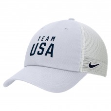 Бейсболка Team USA Nike Club Dri-FIT Trucker - White