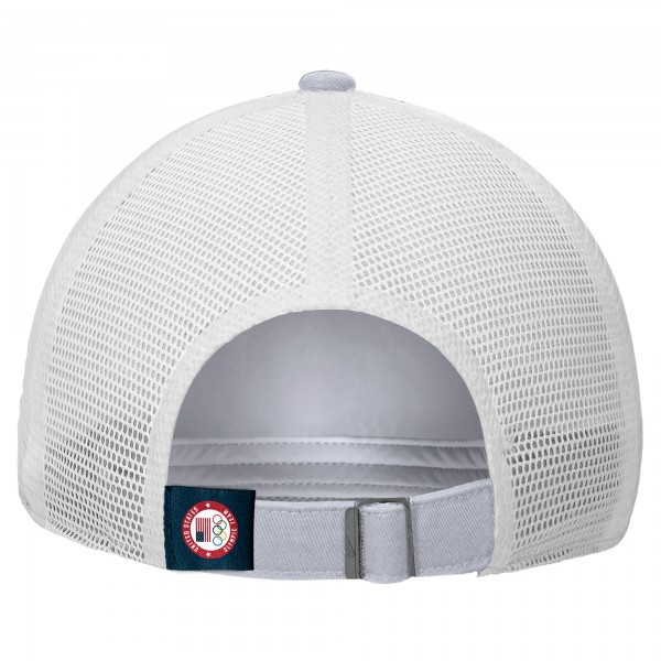 Бейсболка Team USA Nike Club Dri-FIT Trucker - White