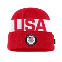 Шапка Team USA Nike On-Field Utility Cuffed Knit - Red