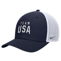 Бейсболка Team USA Nike Rise Pinch Panel Trucker - Navy