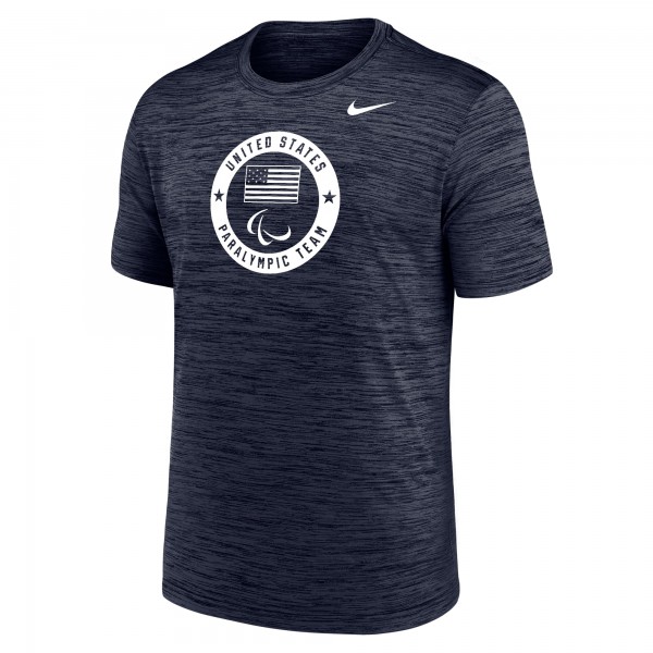 Футболка U.S. Paralympics Nike Team Issue Velocity Performance - Navy