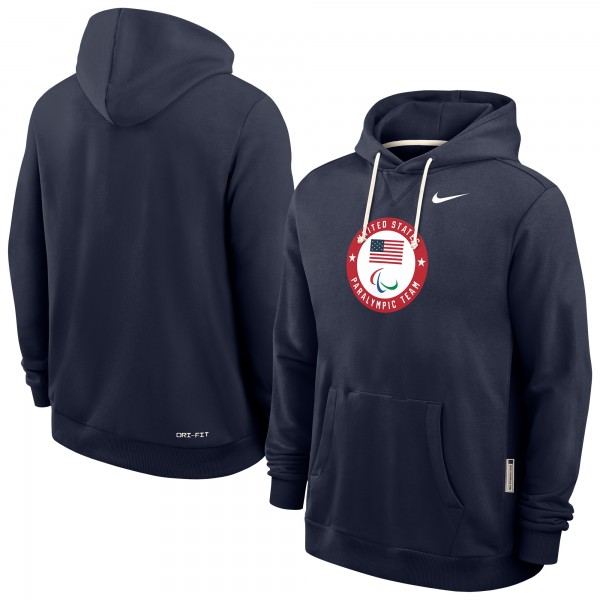 Толстовка U.S. Paralympics Nike Standard Issue Dri-FIT - Navy