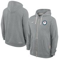 Толстовка на молнии U.S. Paralympics Nike Standard Issue Dri-FIT - Heather Gray