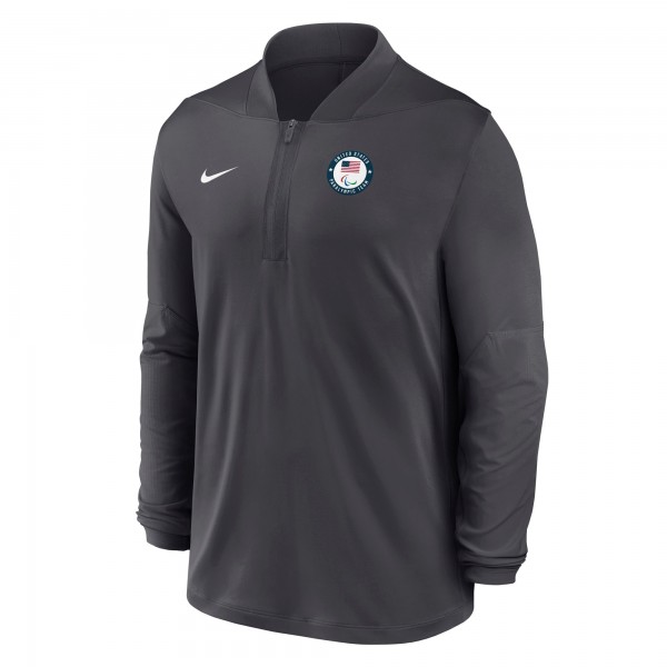 U.S. Paralympics Nike Dri-FIT Half-Zip Pullover - Anthracite