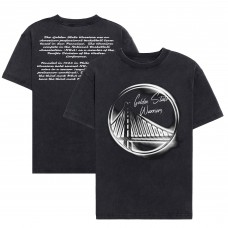Golden State Warriors NBA x Chase B Black Logo T-Shirt