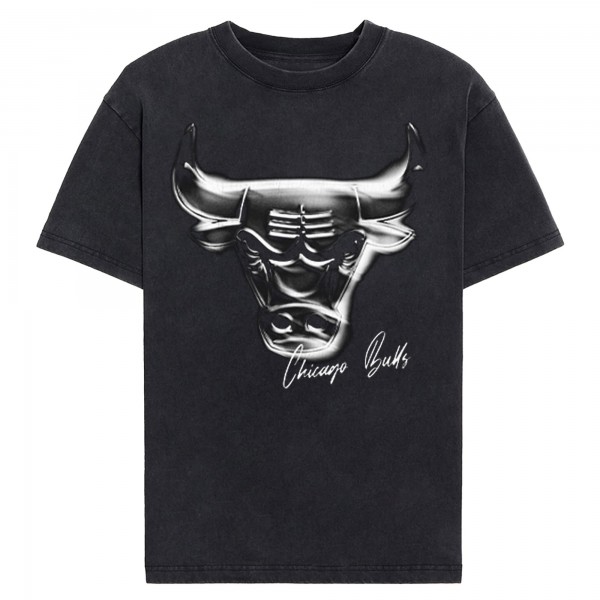 Футболка Chicago Bulls NBA x Chase B Black Logo