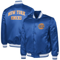 Куртка New York Knicks Starter Blue Team Name Varsity Full-Snap