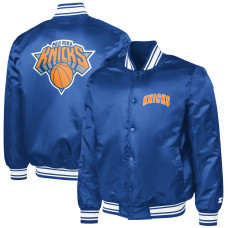 Куртка New York Knicks Starter Blue Logo Varsity Full-Snap