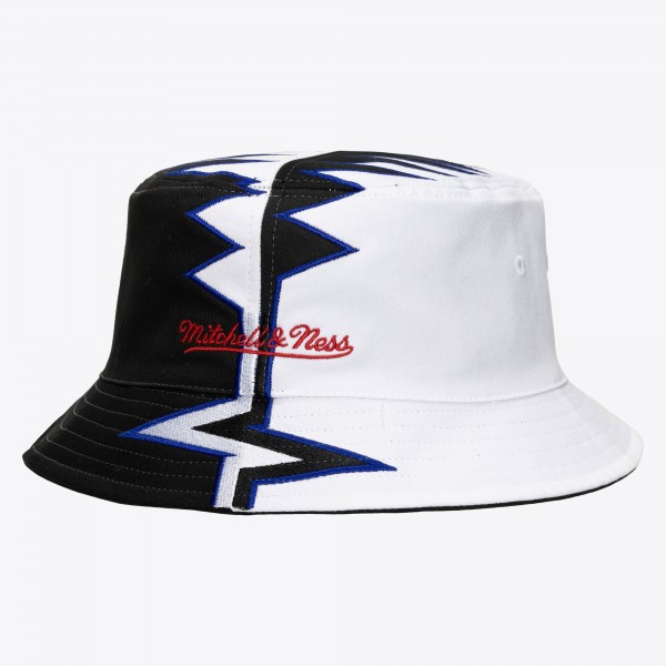 Панама Philadelphia 76ers Mitchell & Ness White/Black Hardwood Classics Special Shockwave