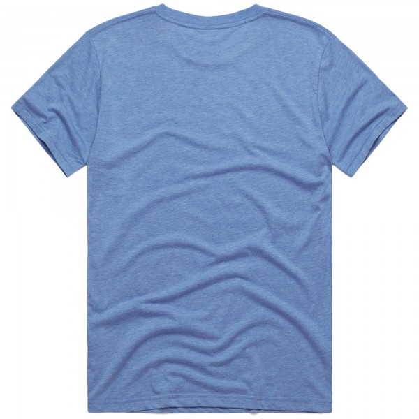 New York Knicks Homage Blue Script Tri-Blend T-Shirt