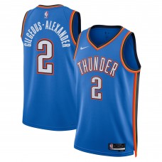 Джерси Unisex Oklahoma City Thunder Shai Gilgeous-Alexander Nike Blue Swingman - Icon Edition