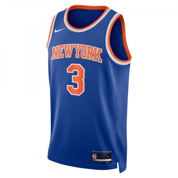 Джерси Unisex New York Knicks Josh Hart Nike Blue Swingman - Icon Edition