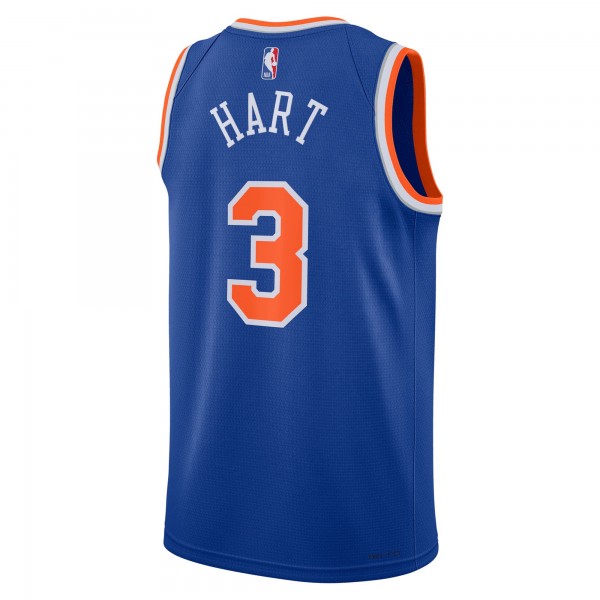 Джерси Unisex New York Knicks Josh Hart Nike Blue Swingman - Icon Edition