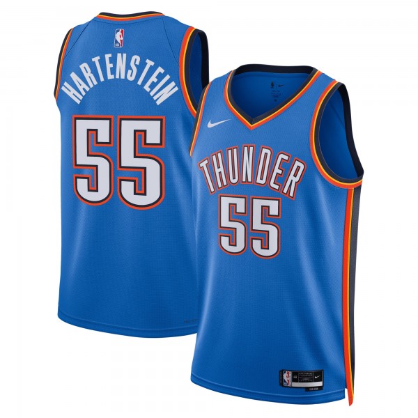 Джерси Unisex Oklahoma City Thunder Isaiah Hartenstein Nike Blue Swingman - Icon Edition