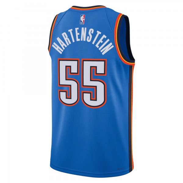Джерси Unisex Oklahoma City Thunder Isaiah Hartenstein Nike Blue Swingman - Icon Edition