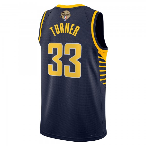 Джерси Unisex Indiana Pacers Myles Turner Nike Navy 2025 NBA Finals Swingman - Icon Edition