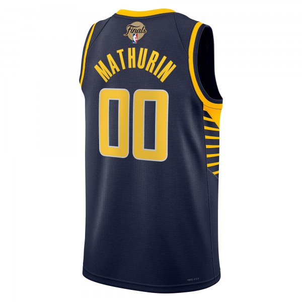 Джерси Unisex Indiana Pacers Bennedict Mathurin Nike Navy 2025 NBA Finals Swingman - Icon Edition