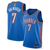 Джерси Unisex Oklahoma City Thunder Chet Holmgren Nike Blue 2025 NBA Finals Swingman - Icon Edition