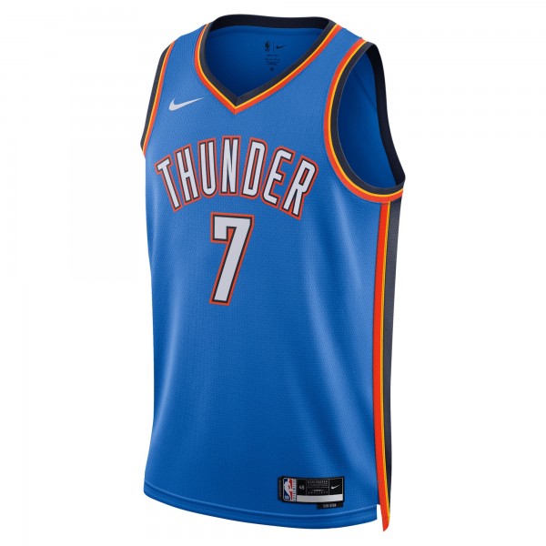 Джерси Unisex Oklahoma City Thunder Chet Holmgren Nike Blue 2025 NBA Finals Swingman - Icon Edition