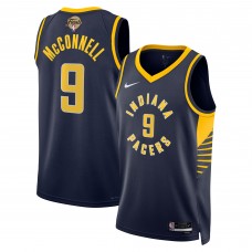 Джерси Unisex Indiana Pacers T.J. McConnell Nike Navy 2025 NBA Finals Swingman - Icon Edition