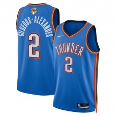 Джерси Unisex Oklahoma City Thunder Shai Gilgeous-Alexander Nike Blue 2025 NBA Finals Swingman - Icon Edition