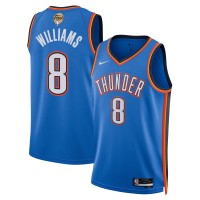 Джерси Unisex Oklahoma City Thunder Jalen Williams Nike Blue 2025 NBA Finals Swingman - Icon Edition