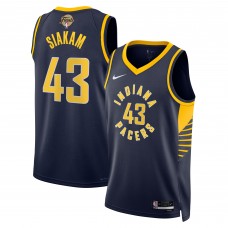 Джерси Unisex Indiana Pacers Pascal Siakam Nike Navy 2025 NBA Finals Swingman - Icon Edition