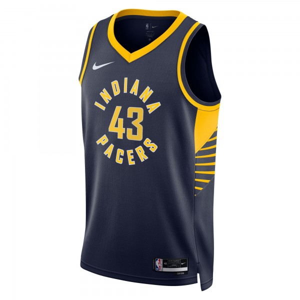 Джерси Unisex Indiana Pacers Pascal Siakam Nike Navy 2025 NBA Finals Swingman - Icon Edition