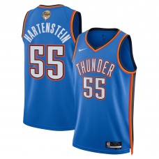 Джерси Unisex Oklahoma City Thunder Isaiah Hartenstein Nike Blue 2025 NBA Finals Swingman - Icon Edition